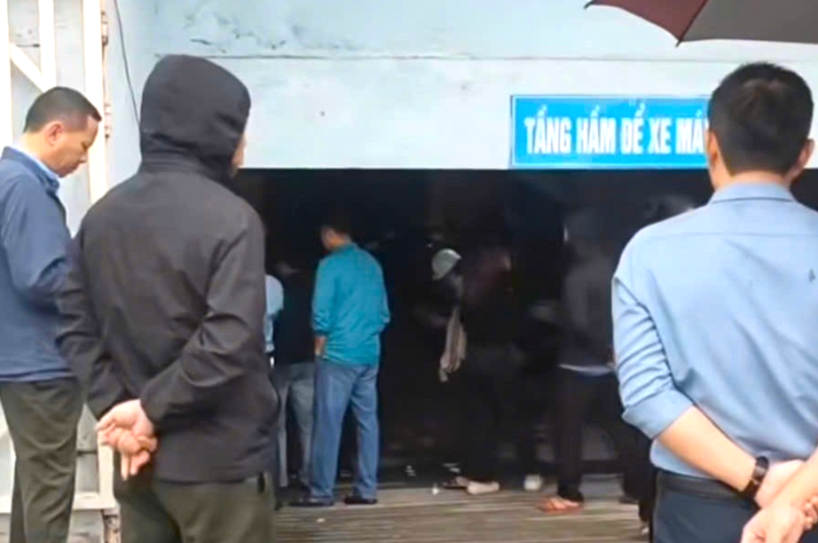 Nghệ An: Ph&aacute;t hiện bảo vệ chung cư tử vong dưới tầng hầm- Ảnh 2.