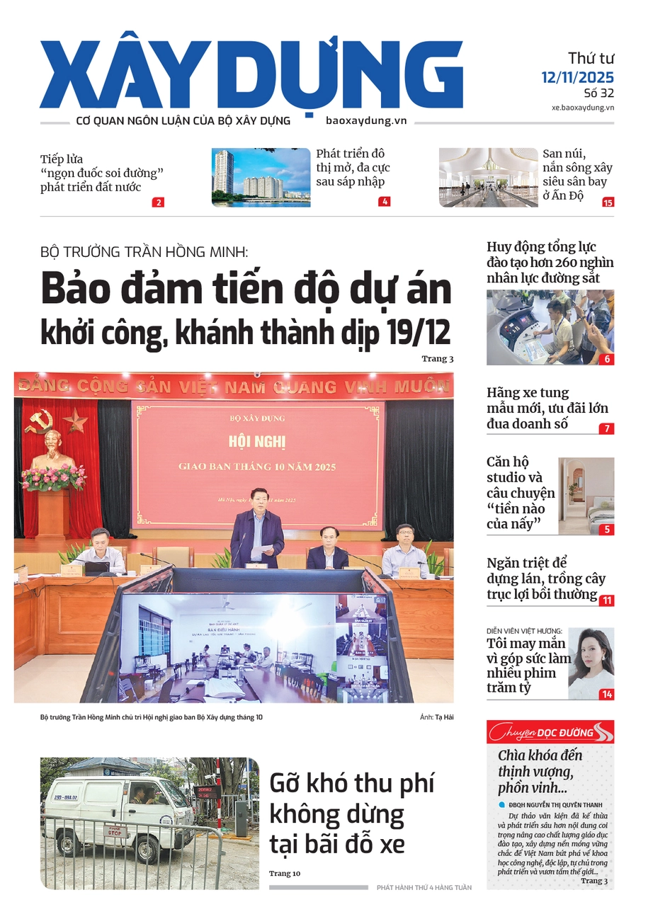 Tin mới nhất, hay nhất tr&ecirc;n B&aacute;o X&acirc;y dựng ng&agrave;y 12/11/2025- Ảnh 1.