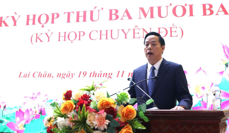 &Ocirc;ng H&agrave; Quang Trung giữ chức Chủ tịch UBND tỉnh Lai Ch&acirc;u- Ảnh 1.