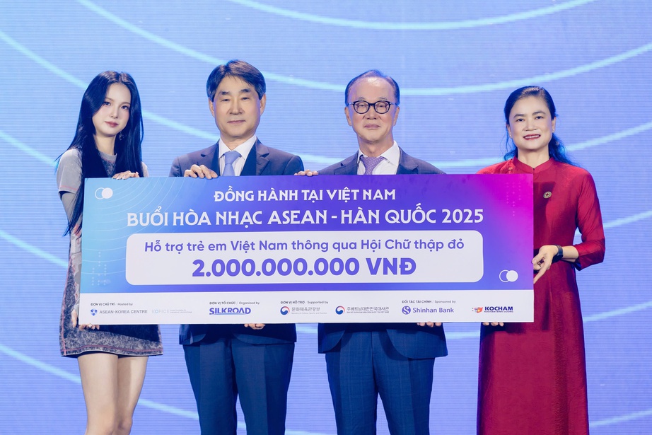 Đức Phúc, Min biểu diễn tại đêm nhạc “ASEAN – Hàn Quốc 2025” - Ảnh 2. Đức Phúc, Min biểu diễn tại đêm nhạc “ASEAN – Hàn Quốc 2025” - Ảnh 2.