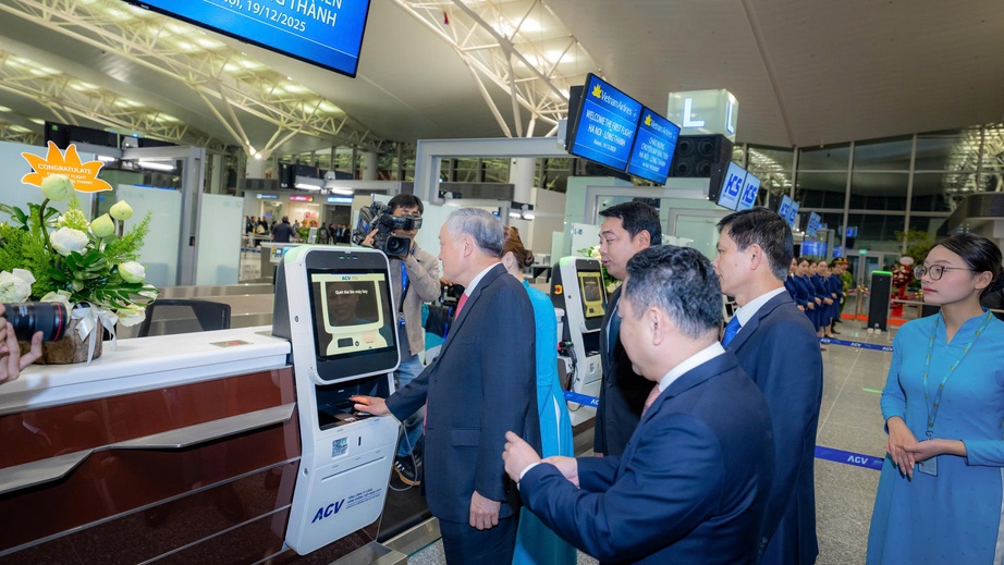 Khánh thành mở rộng Nhà ga T2 Nội Bài, giải tỏa áp lực cửa ngõ hàng không miền Bắc- Ảnh 5. Khánh thành mở rộng Nhà ga T2 Nội Bài, giải tỏa áp lực cửa ngõ hàng không miền Bắc- Ảnh 5.