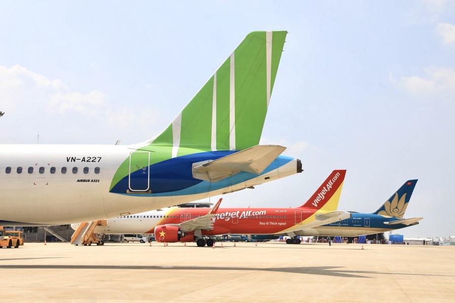 Cận cảnh chuyến bay đầu ti&ecirc;n của Bamboo Airways đến s&acirc;n bay Long Th&agrave;nh- Ảnh 7.