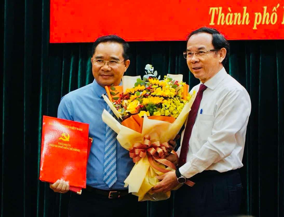 &Ocirc;ng Nguyễn Văn Được l&agrave;m Ph&oacute; b&iacute; thư Th&agrave;nh ủy TP.HCM- Ảnh 1.