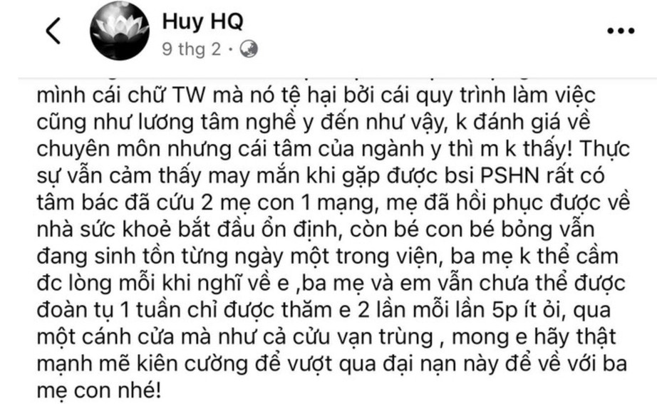 Mất con, gia đ&igrave;nh sản phụ tố b&aacute;c sĩ BV Phụ sản TƯ tắc tr&aacute;ch- Ảnh 1.
