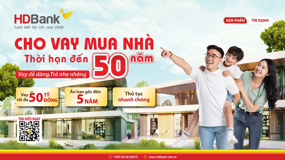 HDBank - ngân hàng duy nhất cho vay mua nhà đến 50 năm, lãi suất chỉ từ 4,5%- Ảnh 2. HDBank - ngân hàng duy nhất cho vay mua nhà đến 50 năm, lãi suất chỉ từ 4,5%- Ảnh 2.