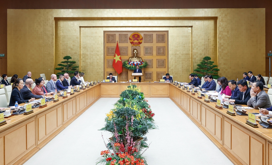 Thủ tướng đề nghị doanh nghiệp Hoa Kỳ coi Việt Nam l&agrave; cứ điểm đầu tư với tầm nh&igrave;n trăm năm- Ảnh 4.