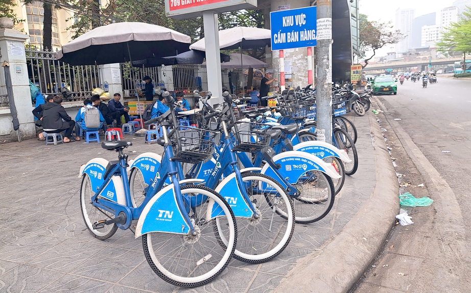 H&agrave; Nội: Xe đạp c&ocirc;ng cộng ế kh&aacute;ch, chủ đầu tư b&aacute;o lỗ- Ảnh 1.