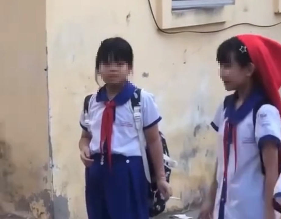 Ng&agrave;nh gi&aacute;o dục An Giang l&ecirc;n tiếng về clip nhiều nữ sinh tiểu học h&uacute;t thuốc- Ảnh 1.