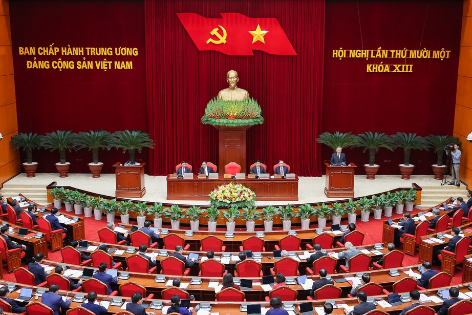 Th&ocirc;ng b&aacute;o Hội nghị lần thứ 11 Ban Chấp h&agrave;nh Trung ương Đảng kh&oacute;a XIII- Ảnh 1.