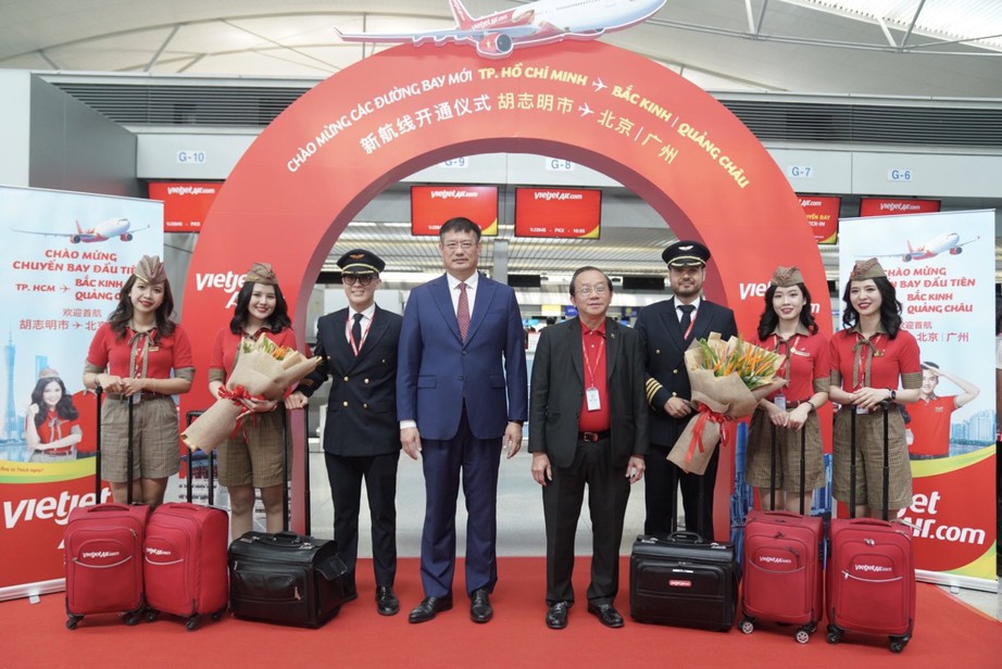 Vietjet mở 4 đường bay mới tới Trung Quốc- Ảnh 1.