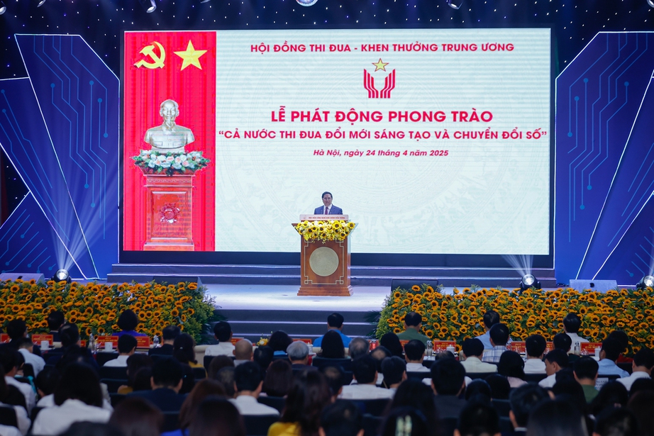 Thủ tướng: Ứng dụng mạnh mẽ khoa học công nghệ, mở ra không gian phát triển mới- Ảnh 1. Thủ tướng: Ứng dụng mạnh mẽ khoa học công nghệ, mở ra không gian phát triển mới- Ảnh 1.