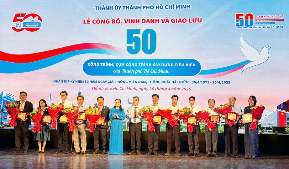 TP.HCM công bố 50 công trình xây dựng tiêu biểu chào mừng dịp 30/4- Ảnh 2. TP.HCM công bố 50 công trình xây dựng tiêu biểu chào mừng dịp 30/4- Ảnh 2.