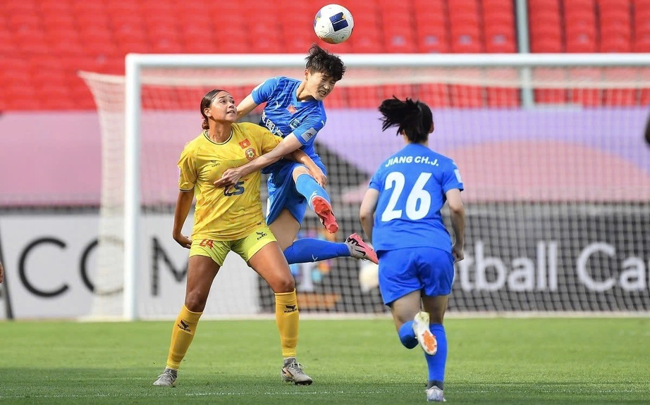 Gục ng&atilde; trước đội b&oacute;ng Trung Quốc, CLB nữ TP.HCM dừng ch&acirc;n tại C&uacute;p C1 ch&acirc;u &Aacute;- Ảnh 2.