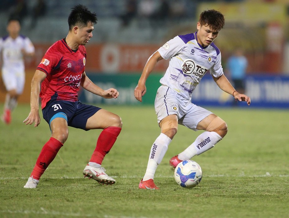 Thắng đẹp CAHN, H&agrave; Nội FC khiến Nam Định chưa thể v&ocirc; địch V-League- Ảnh 1.