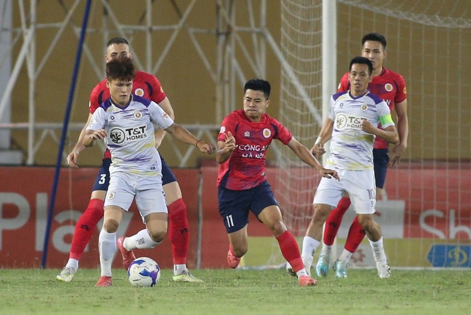 Thắng đẹp CAHN, H&agrave; Nội FC khiến Nam Định chưa thể v&ocirc; địch V-League- Ảnh 2.
