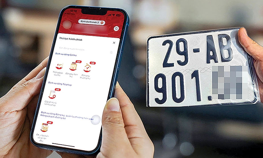 Đăng ký xe online, nhận biển số tại nhà- Ảnh 2. Đăng ký xe online, nhận biển số tại nhà- Ảnh 2.