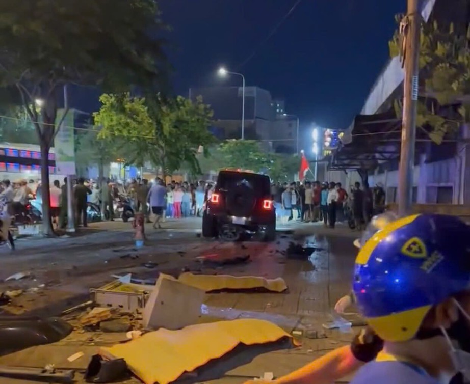 Vụ xe Jeep t&ocirc;ng hai mẹ con tử vong: T&agrave;i xế tr&igrave;nh diện c&ocirc;ng an Đồng Th&aacute;p- Ảnh 1.