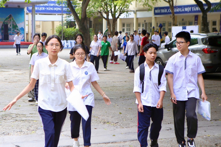 Tra cứu điểm thi, điểm chuẩn tuyển sinh lớp 10 của H&agrave; Nội- Ảnh 1.
