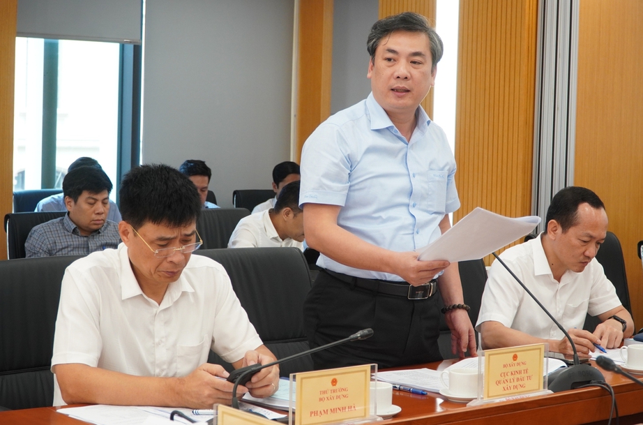 Bộ trưởng Trần Hồng Minh: Khẩn trương r&agrave; so&aacute;t, ban h&agrave;nh Hệ thống ti&ecirc;u chuẩn, định mức- Ảnh 3.