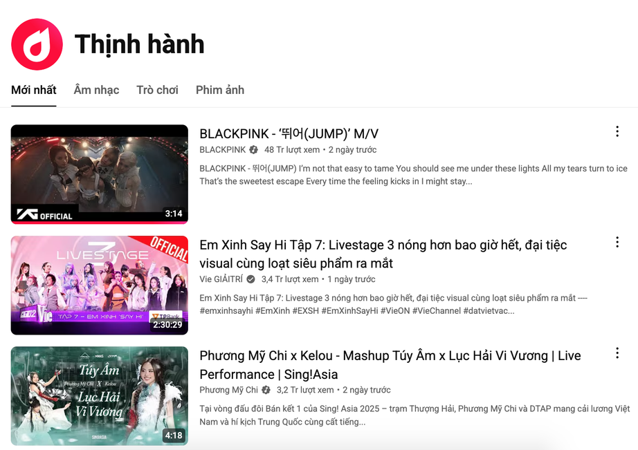 Em xinh say hi, Phương Mỹ Chi bị truất top 1 bảng xếp hạng trong nước bởi BlackPink
- Ảnh 1.