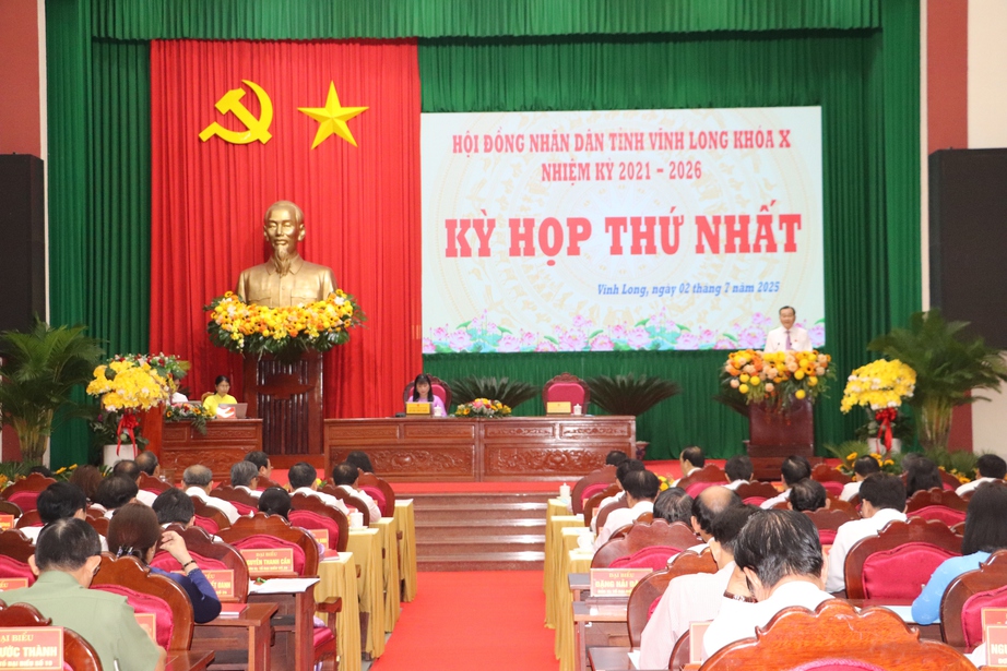 HĐND tỉnh Vĩnh Long họp kỳ đầu ti&ecirc;n sau s&aacute;p nhập Bến Tre, Tr&agrave; Vinh- Ảnh 1.