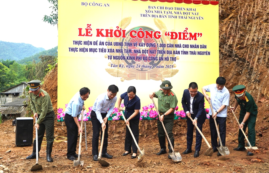 Th&aacute;i Nguy&ecirc;n khởi c&ocirc;ng, sửa chữa th&ecirc;m gần 5.000 nh&agrave; tạm, dột n&aacute;t- Ảnh 1.