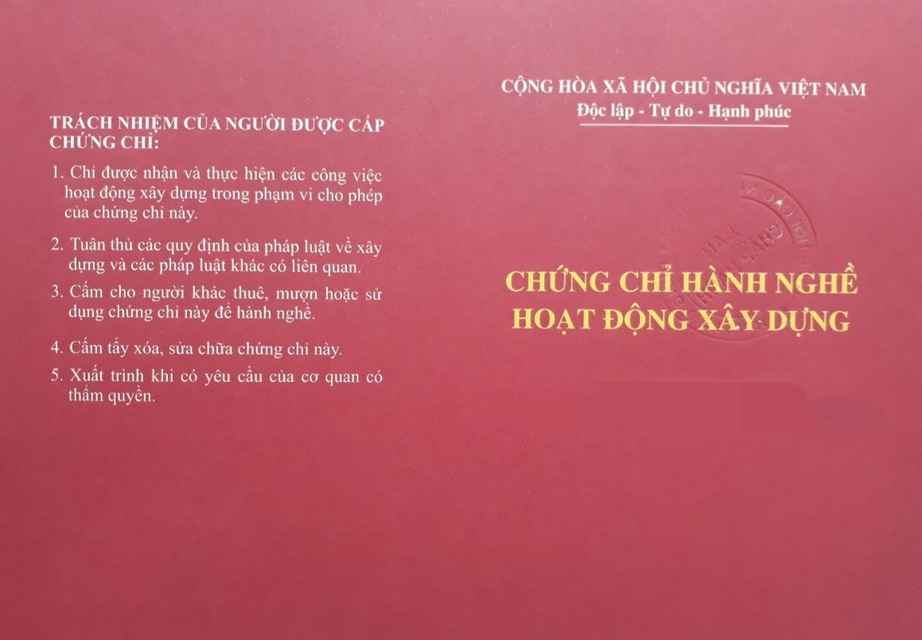 H&agrave; Tĩnh: Thu hồi nhiều chứng chỉ h&agrave;nh nghề x&acirc;y dựng do k&ecirc; khai kh&ocirc;ng trung thực	 - Ảnh 1.