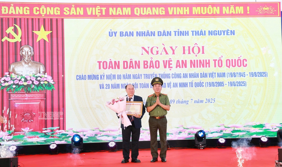 Th&aacute;i Nguy&ecirc;n tổ chức Ng&agrave;y hội to&agrave;n d&acirc;n bảo vệ an ninh Tổ quốc năm 2025- Ảnh 4.