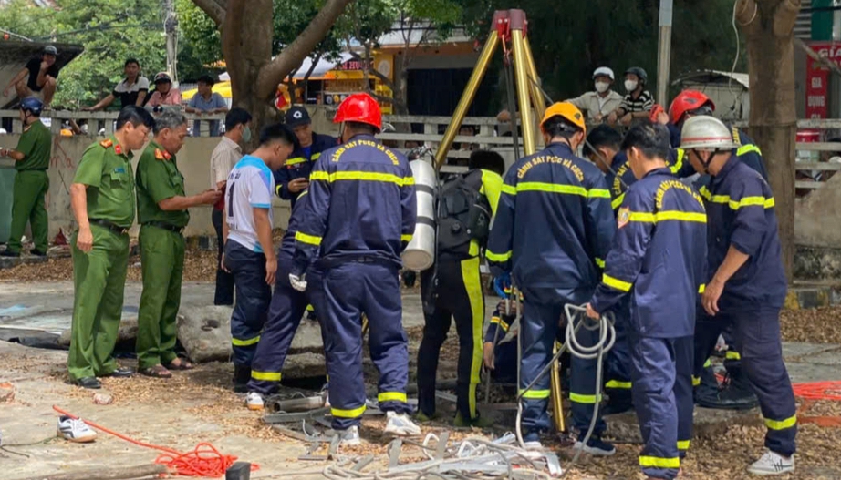 Đắk Lắk: Nam c&ocirc;ng nh&acirc;n tử vong khi sửa chữa hầm cống ở khu&ocirc;n vi&ecirc;n nh&agrave; thiếu nhi- Ảnh 1.