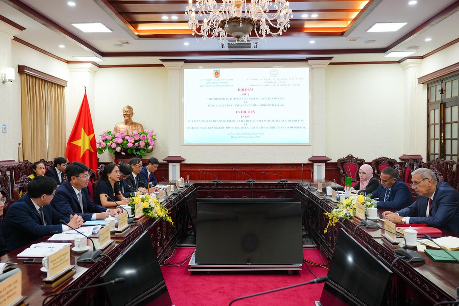 Việt Nam - Algeria tăng cường hợp t&aacute;c lĩnh vực ph&aacute;p luật, tư ph&aacute;p- Ảnh 2.