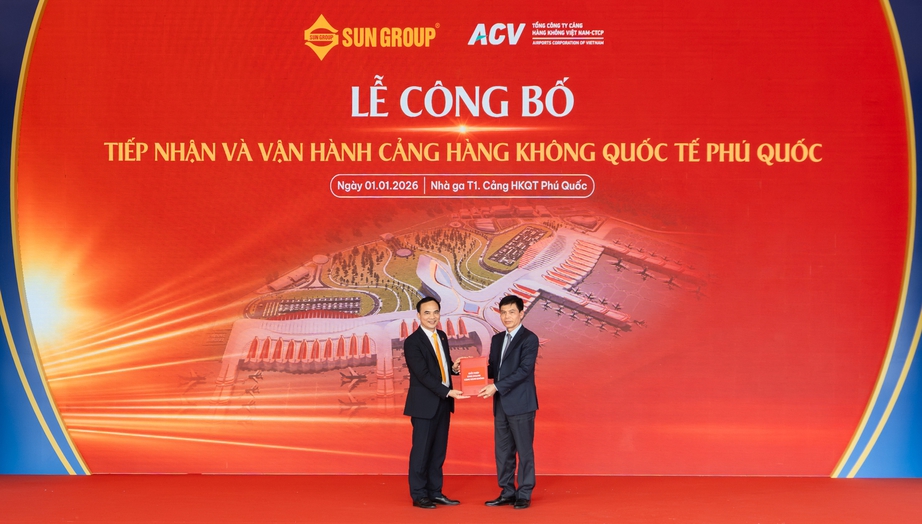 Sun Group chính thức tiếp nhận vận hành Cảng HKQT Phú Quốc- Ảnh 2. Sun Group chính thức tiếp nhận vận hành Cảng HKQT Phú Quốc- Ảnh 2.