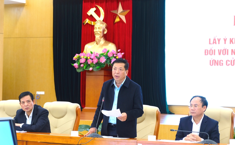 Bộ X&acirc;y dựng tổ chức Hội nghị giới thiệu nh&acirc;n sự ứng cử đại biểu Quốc hội kho&aacute; XVI- Ảnh 1.