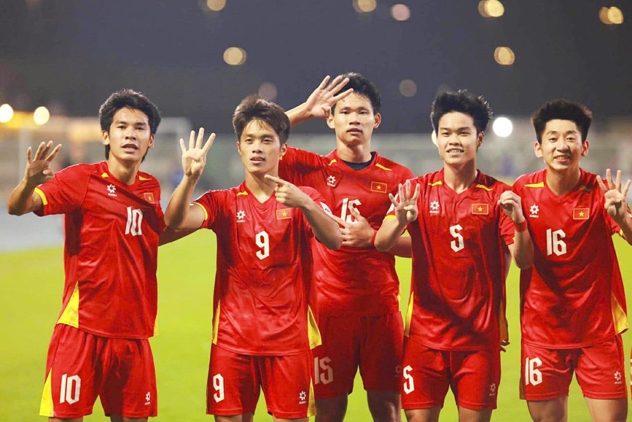 Thắng kịch t&iacute;nh tr&ecirc;n chấm lu&acirc;n lưu, Việt Nam gi&agrave;nh hạng ba tại giải U23 ch&acirc;u &Aacute; 2026- Ảnh 2.