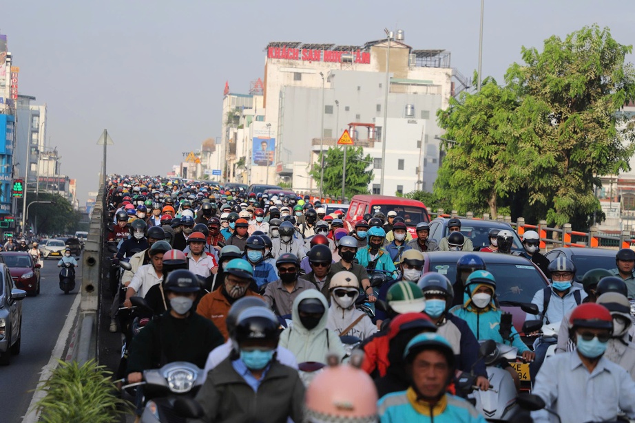 TP.HCM l&ecirc;n kế hoạch &ldquo;x&oacute;a&rdquo; điểm &ugrave;n tắc, kh&ocirc;ng để kẹt xe k&eacute;o d&agrave;i qu&aacute; 30 ph&uacute;t- Ảnh 1.