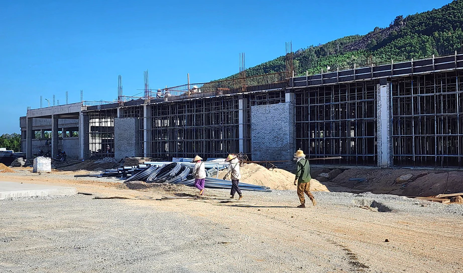 Tăng tốc thi công hoàn thành trạm dừng nghỉ cao tốc qua Quảng Ngãi- Ảnh 11.
