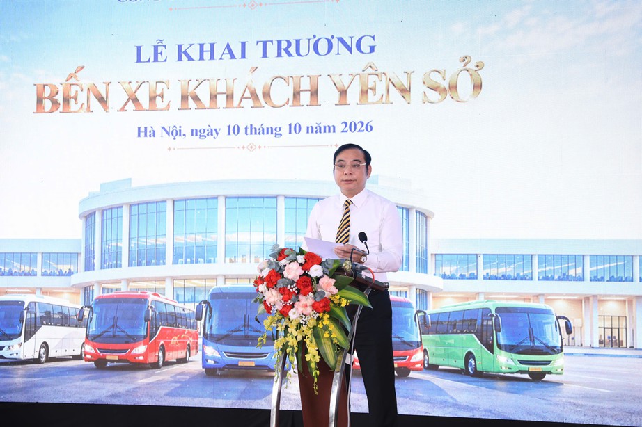 H&agrave; Nội: Ch&iacute;nh thức khai trương Bến xe Y&ecirc;n Sở, tăng kết nối vận tải li&ecirc;n tỉnh- Ảnh 2.