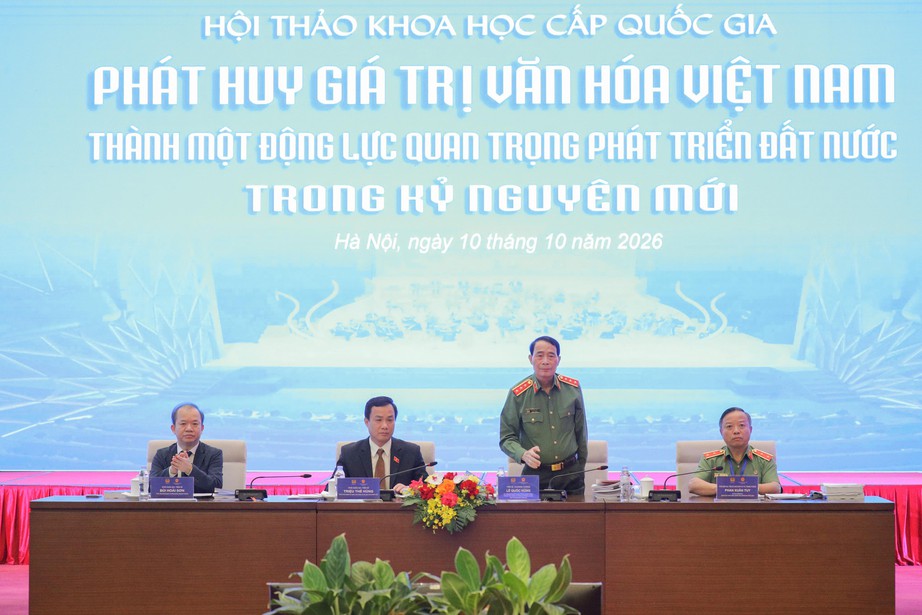 Để văn h&oacute;a trở th&agrave;nh động lực quan trọng đưa đất nước vững bước trong kỷ nguy&ecirc;n mới- Ảnh 1.