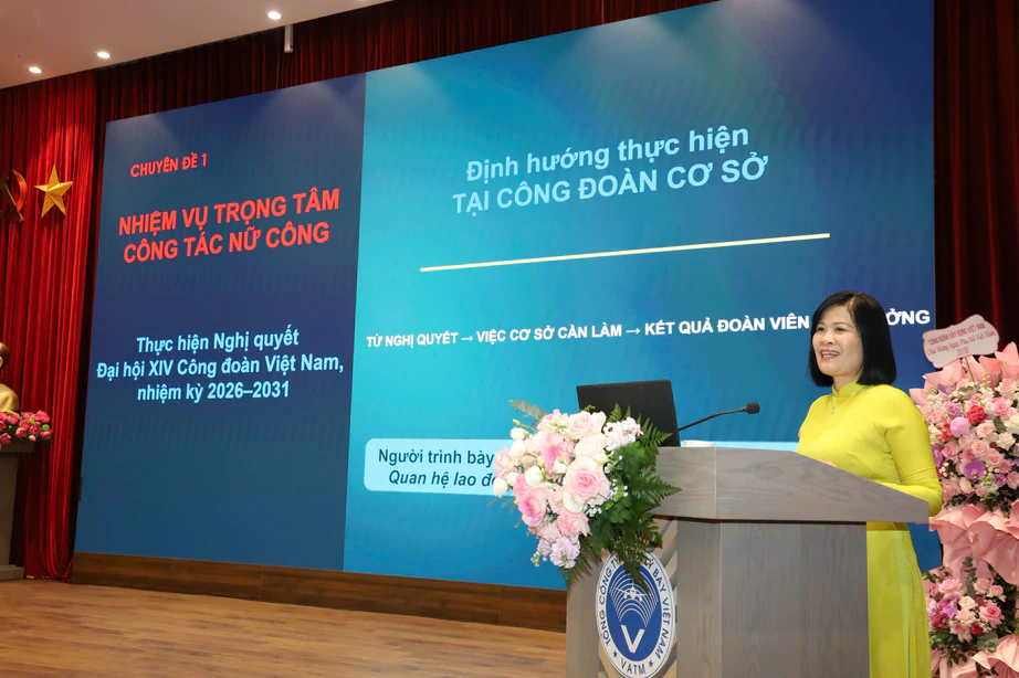 Công đoàn Xây dựng Việt Nam nâng cao chất lượng công tác nữ công, chăm lo lao động nữ- Ảnh 2.