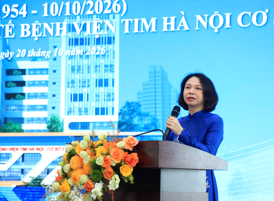 Hà Nội: Gắn biển công trình Bệnh viện Tim cơ sở 2, ra mắt Khoa Quốc tế- Ảnh 1.