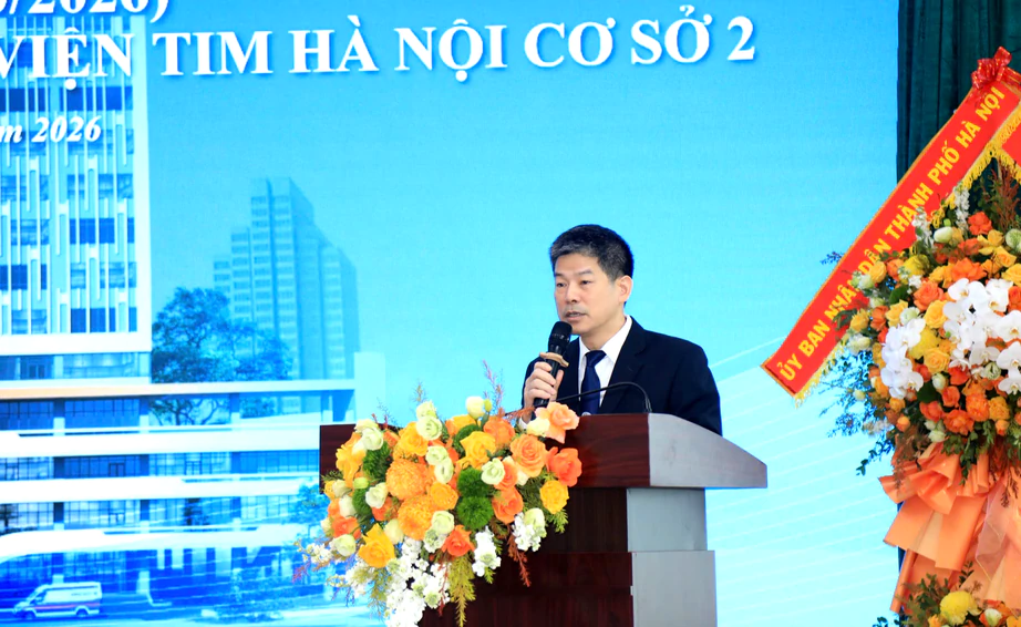 Hà Nội: Gắn biển công trình Bệnh viện Tim cơ sở 2, ra mắt Khoa Quốc tế- Ảnh 2.