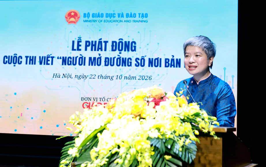 Báo Giáo dục và Thời đại phát động cuộc thi viết “Người mở đường số nơi bản làng”- Ảnh 2.