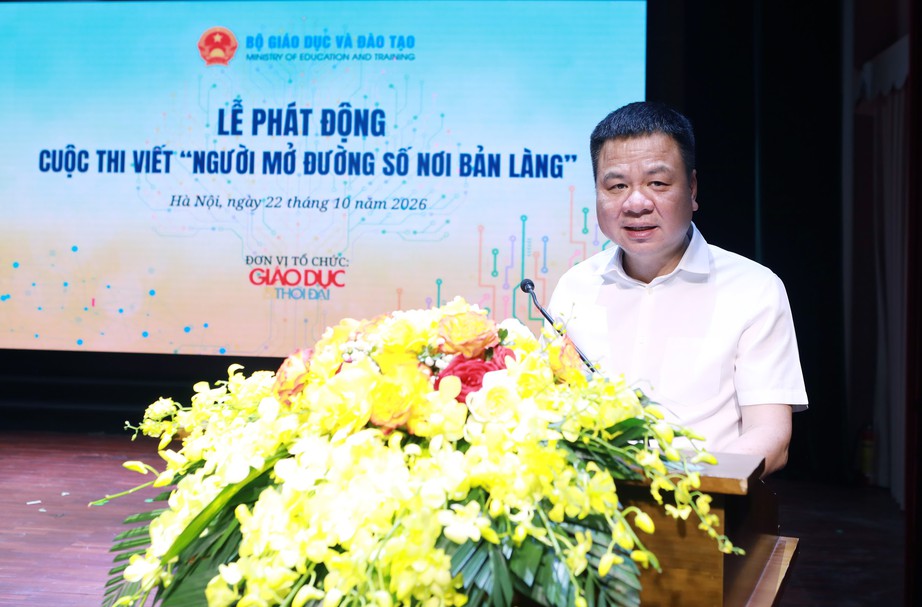 Báo Giáo dục và Thời đại phát động cuộc thi viết “Người mở đường số nơi bản làng”- Ảnh 1.