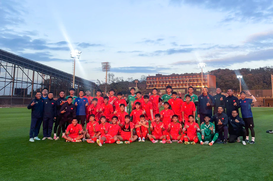 U17 Việt Nam thắng đậm đội bóng Hàn Quốc trước thềm World Cup 2026- Ảnh 2.