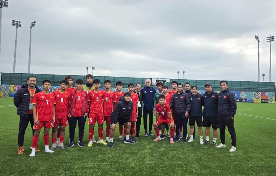U15 Việt Nam đ&aacute;nh bại Cuba tại World Cup 2026- Ảnh 1.