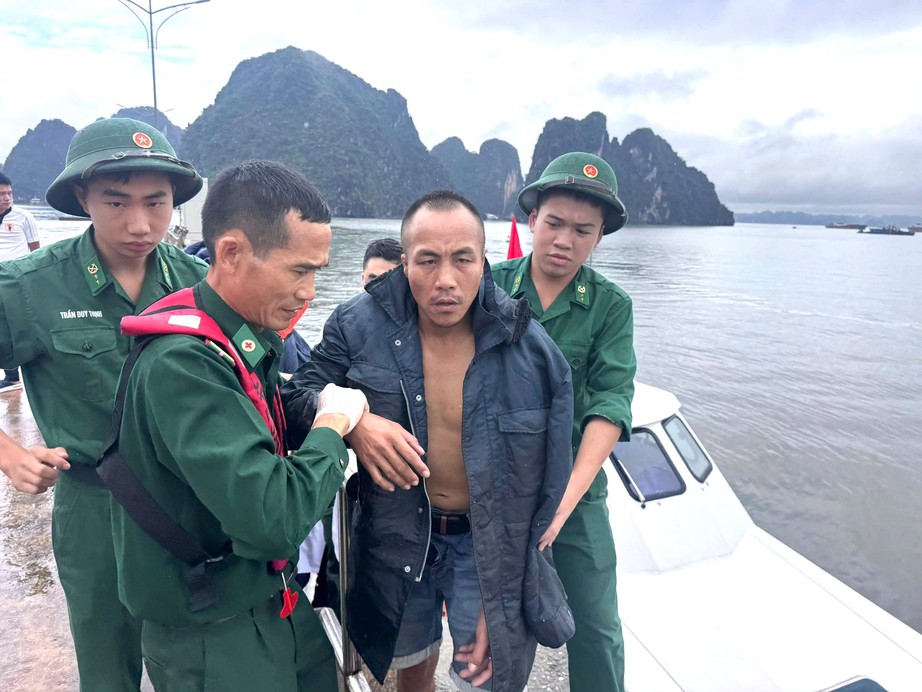 Tàu cá chìm ở vùng biển Hải Phòng - Quảng Ninh, 6 thuyền viên gặp nạn- Ảnh 1.
