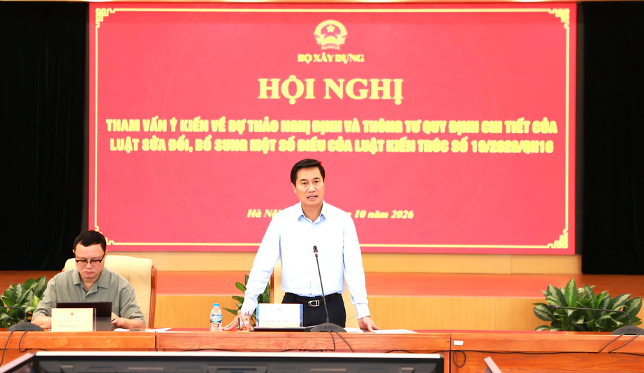 Thứ trưởng Nguyễn Tường Văn: Sớm hoàn thiện Nghị định, Thông tư quy định Luật Kiến trúc- Ảnh 1.