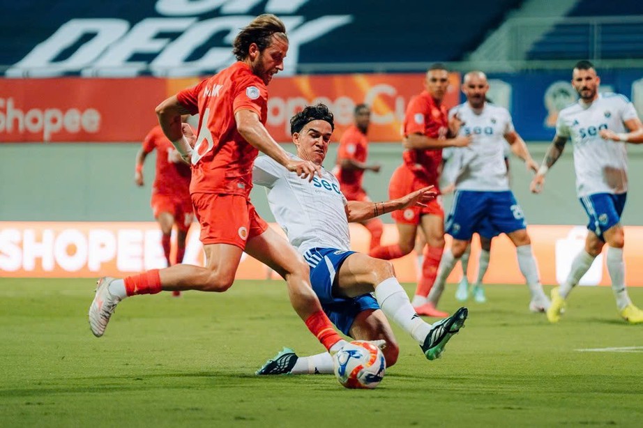 CLB Công an Hà Nội thắng sát nút Lion City Sailors- Ảnh 2.