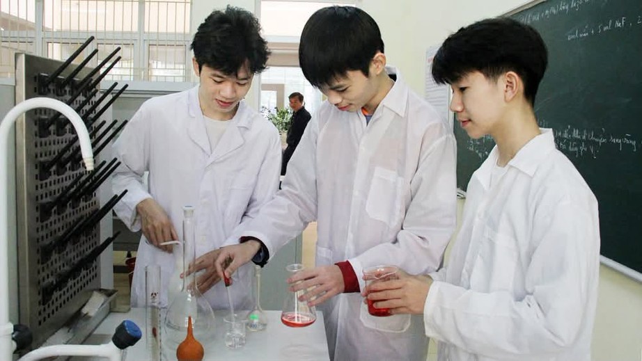 Siết chấm thi nghiên cứu khoa học cấp quốc gia của học sinh- Ảnh 1.