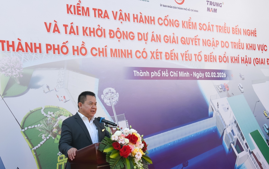 TP.HCM tái vận hành cống Bến Nghé, sớm phát huy hiệu quả Dự án Ngăn triều TP.HCM- Ảnh 2. TP.HCM tái vận hành cống Bến Nghé, sớm phát huy hiệu quả Dự án Ngăn triều TP.HCM- Ảnh 2.