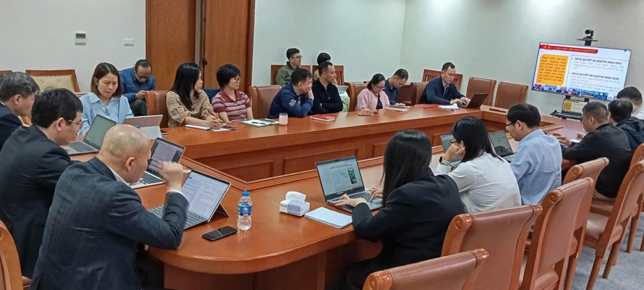 Tổng B&iacute; thư T&ocirc; L&acirc;m dự Hội nghị qu&aacute;n triệt, triển khai Nghị quyết 79, 80 của Bộ Ch&iacute;nh trị- Ảnh 8.